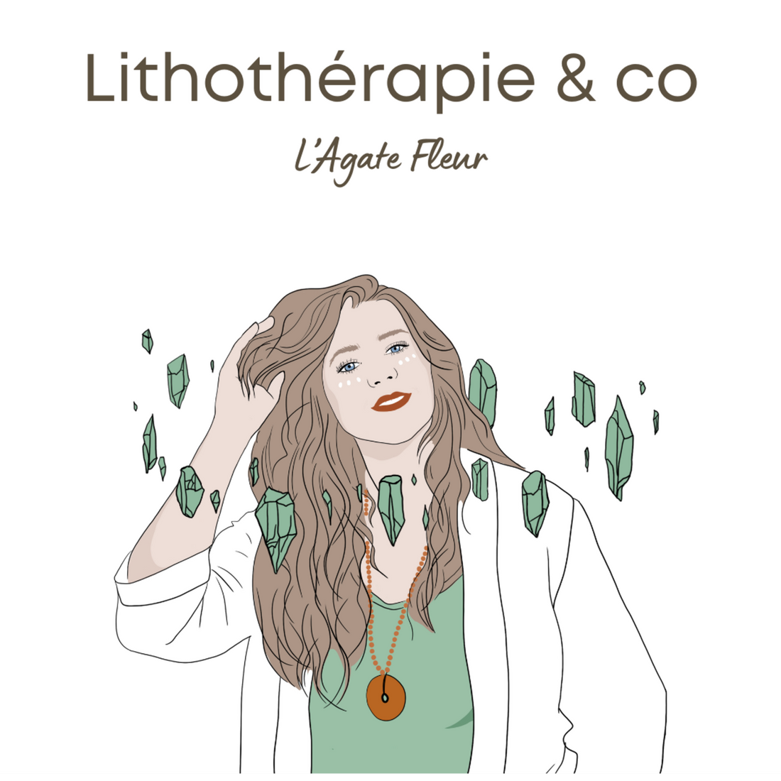 L’agate fleur