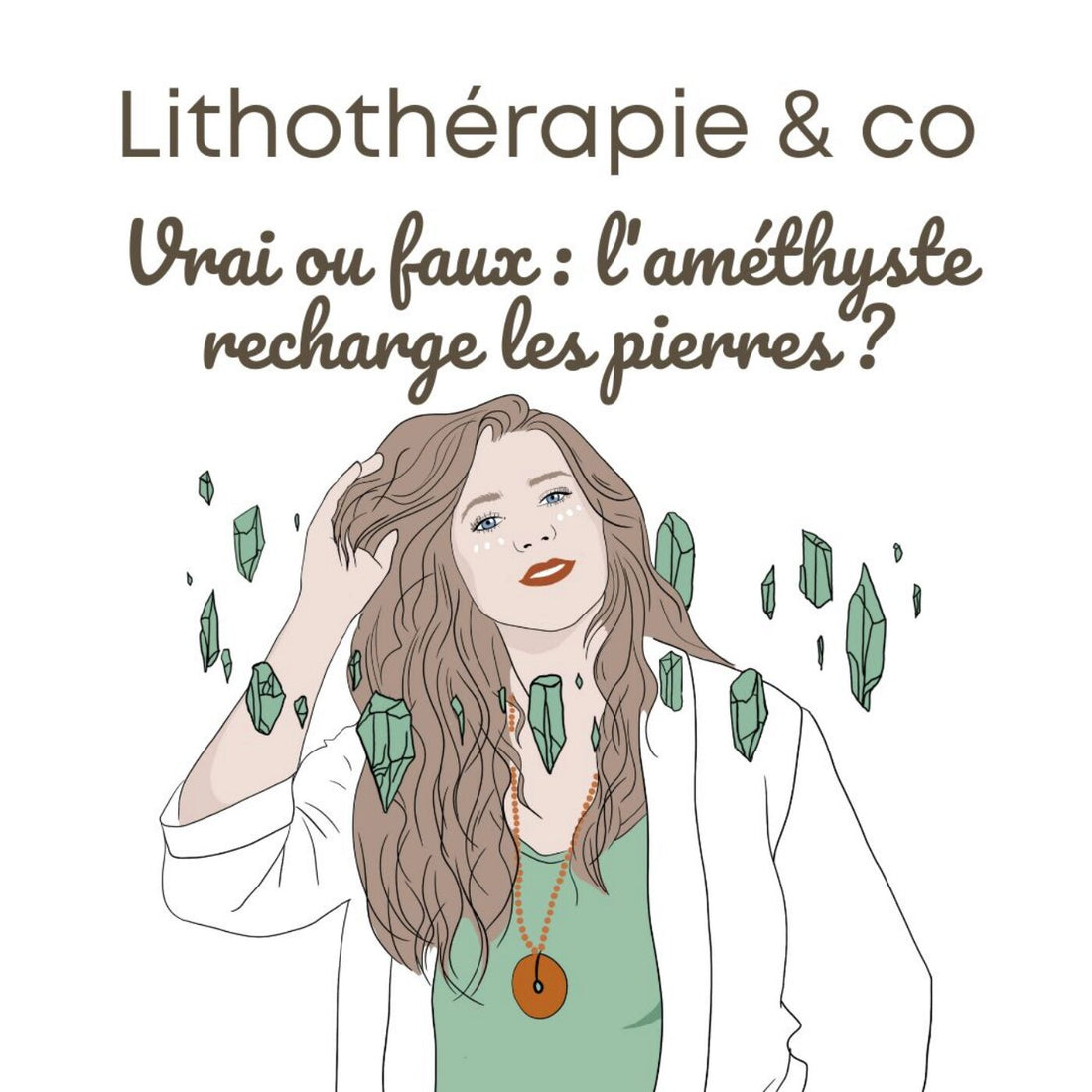 Vrai ou faux : la géode d'améthyste recharge les pierres ?