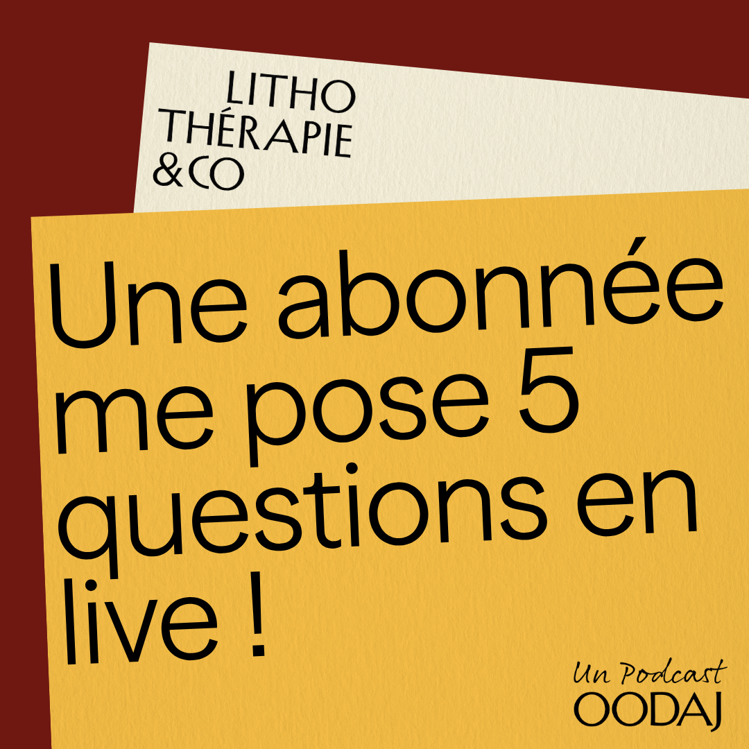 27 - Une abonnée me pose 5 questions en live !