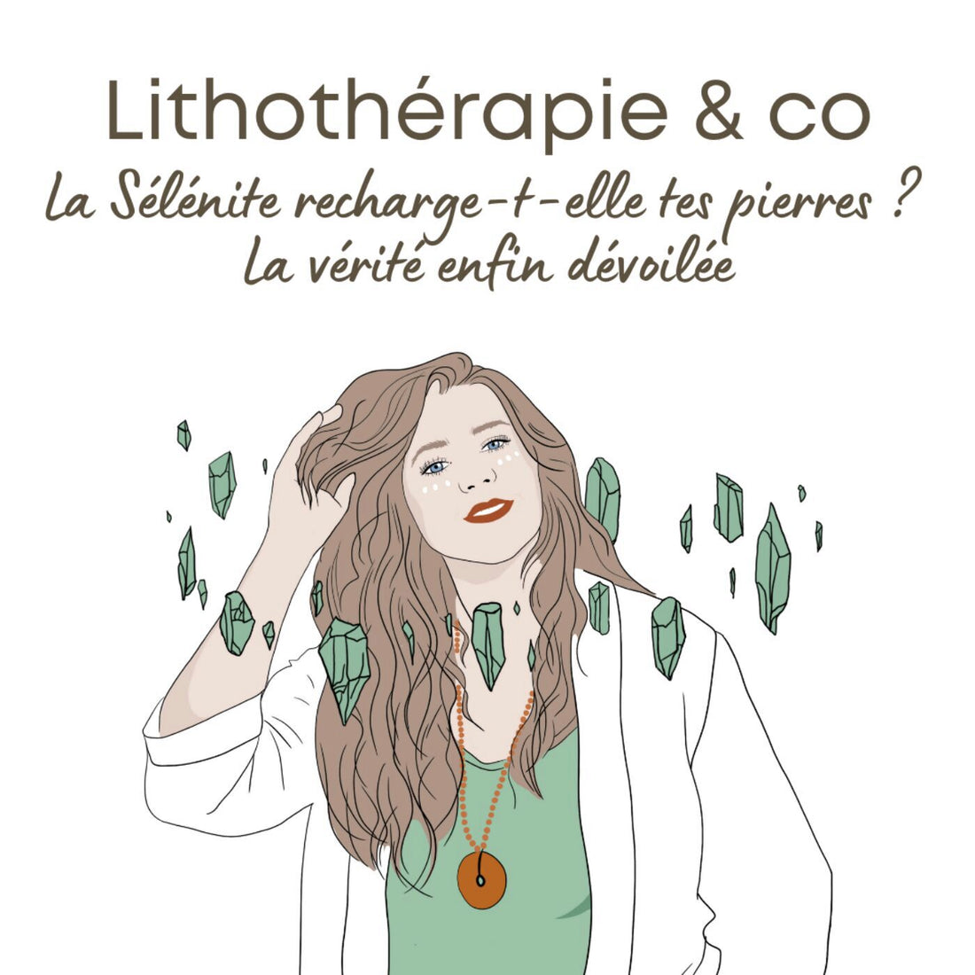 La Sélénite recharge-t-elle tes pierres ? La vérité enfin dévoilée