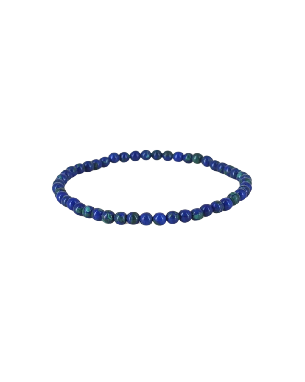 Bracelet en azurite-malachite
