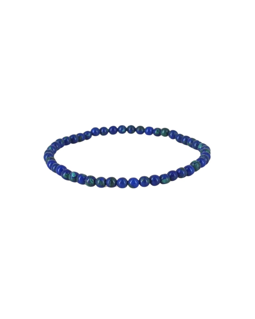 Bracelet en azurite-malachite