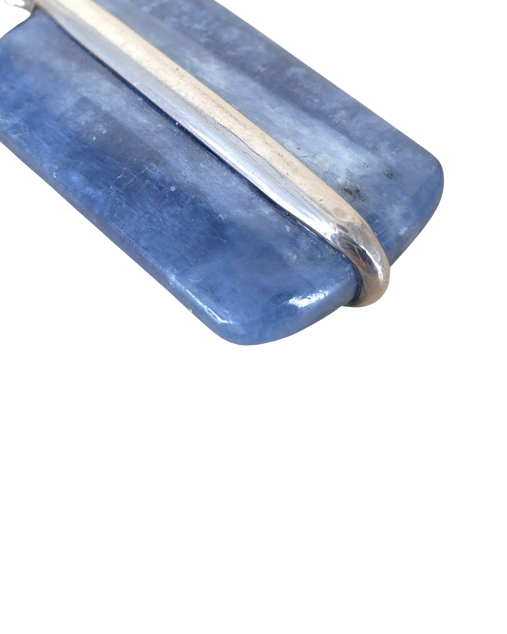 Pendentif en cyanite bleue