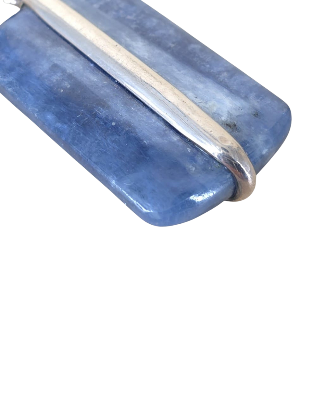 Pendentif en cyanite bleue