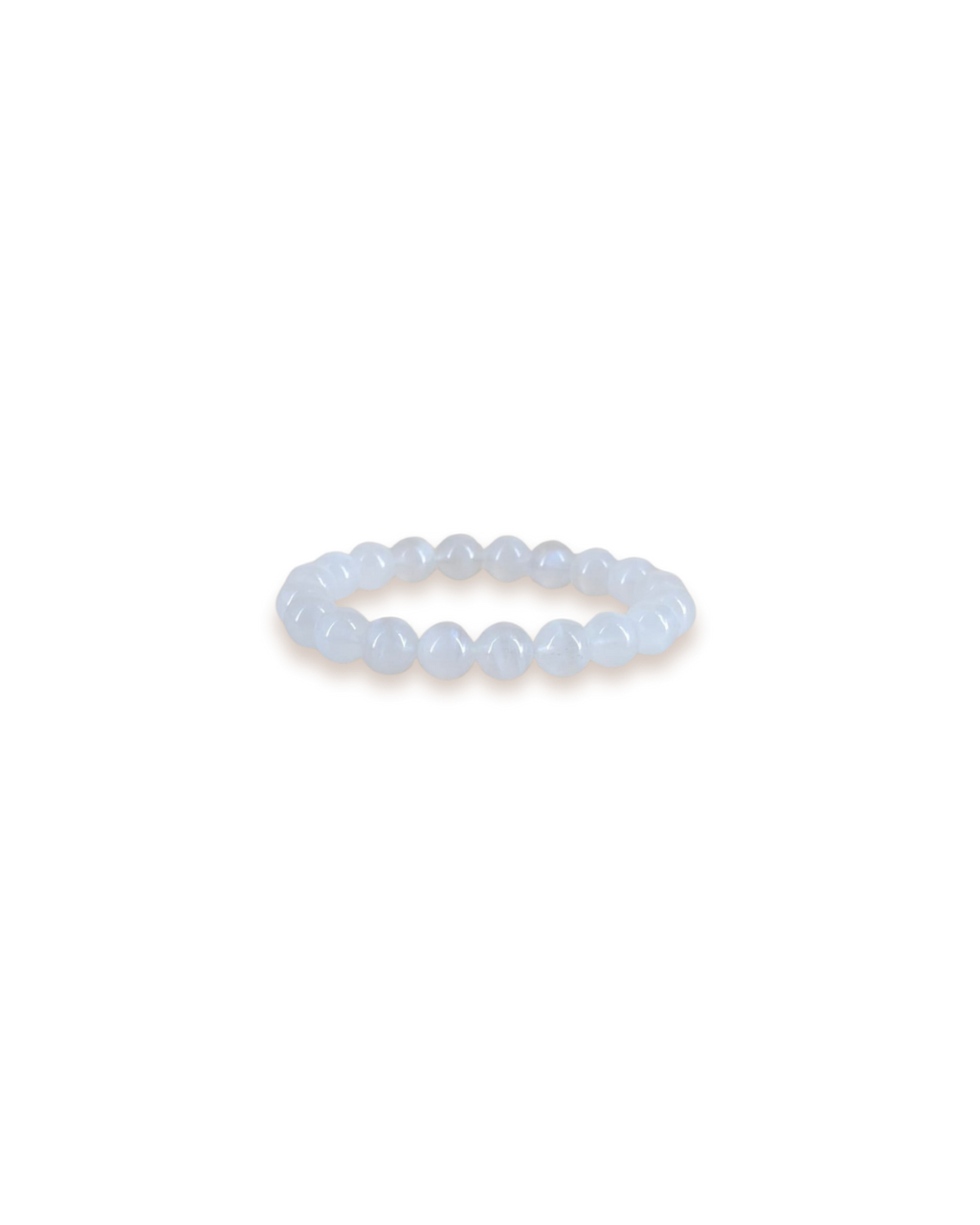 Bracelet pierre de lune blanche