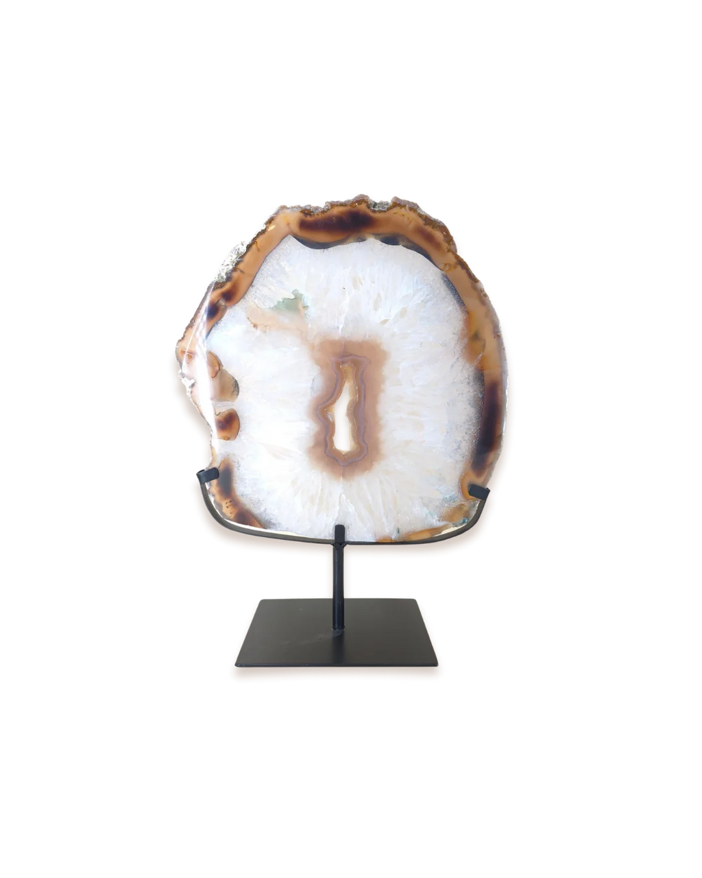 Agate - Tranche avec support