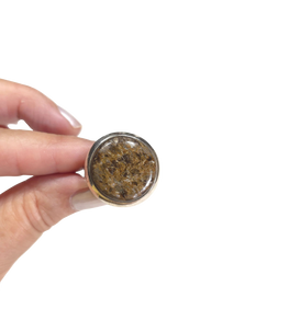 Bague en bronzite