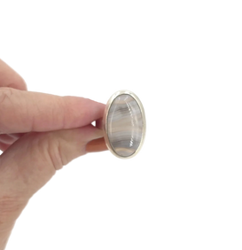 Bague en agate