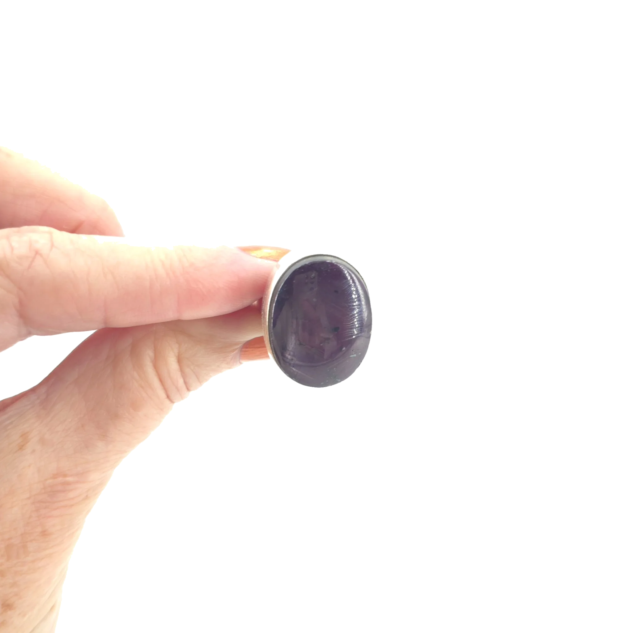 Bague en rubis étoilé