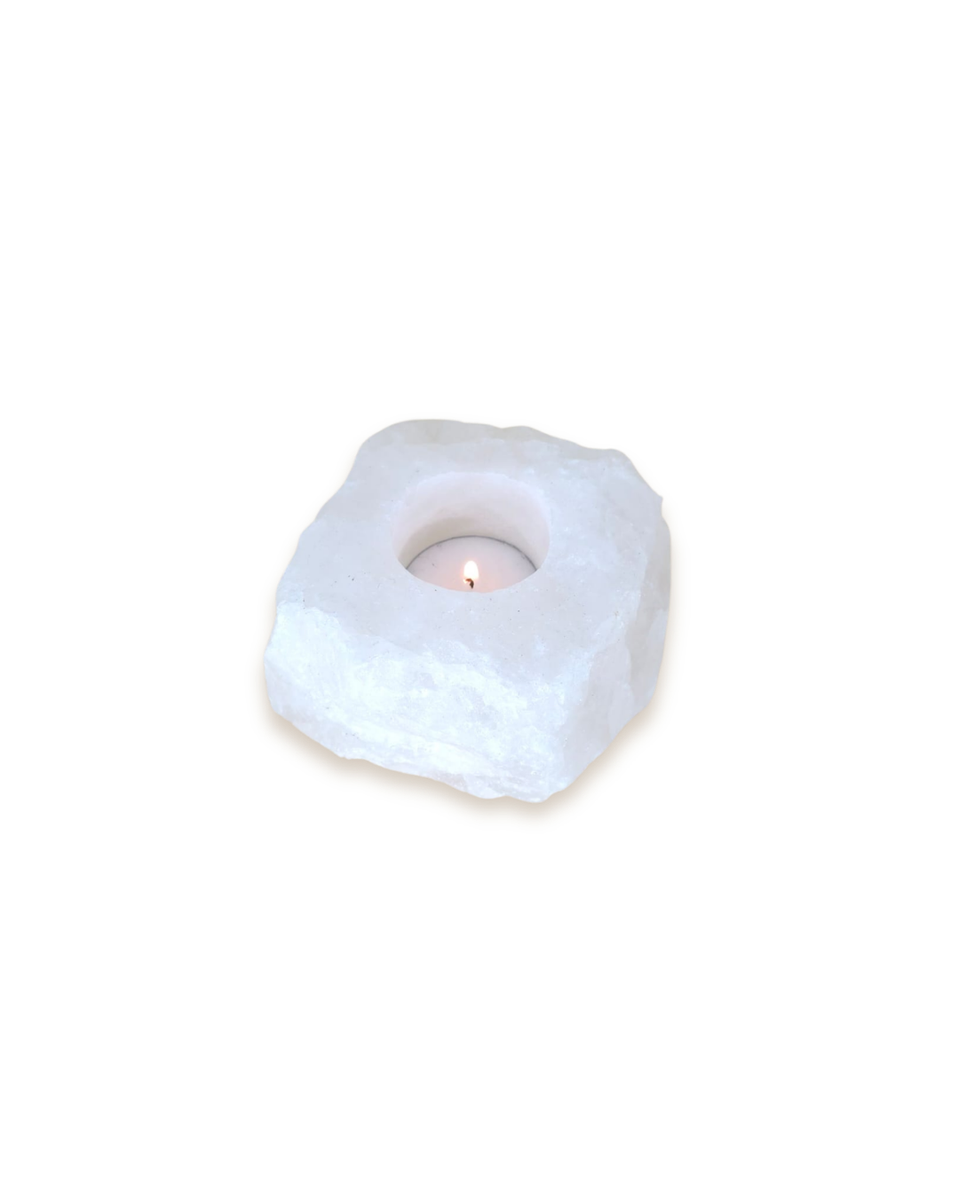 Bougeoir cristal de roche