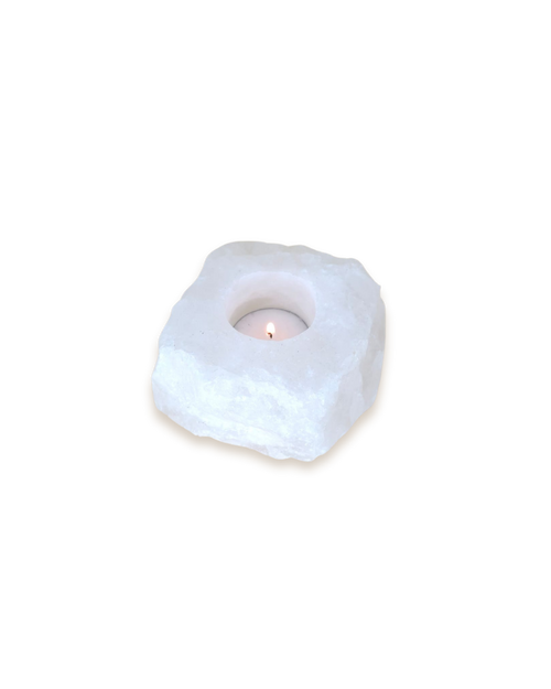 Bougeoir cristal de roche