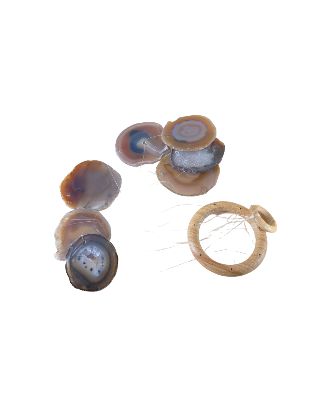 Carillon en agate