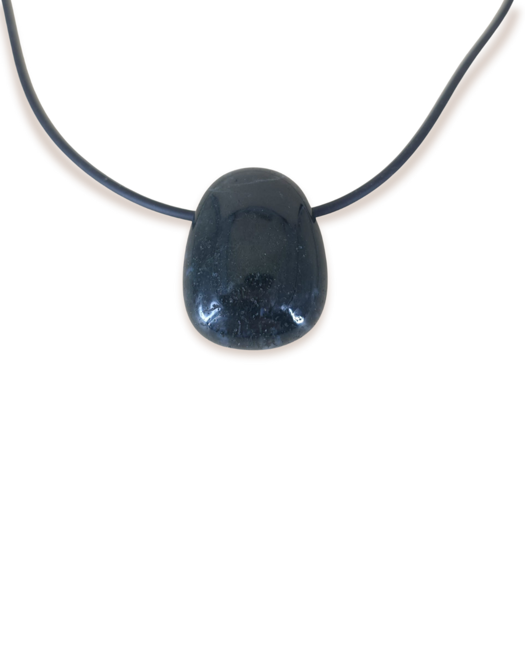 Collier agate mousse