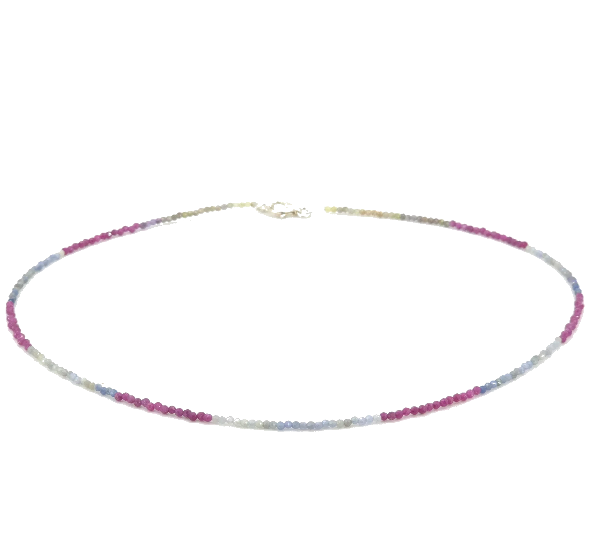 Collier - Rubis & Saphir