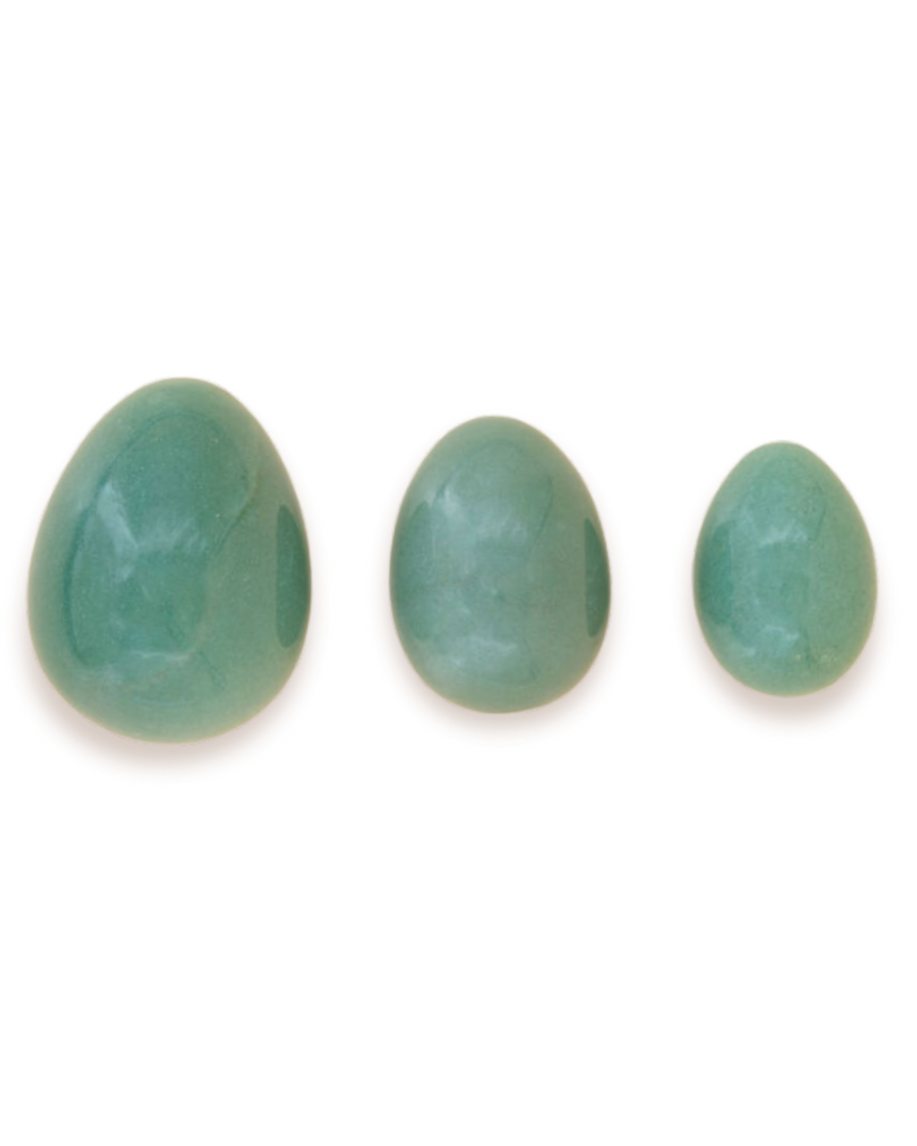 Oeuf de jade en quartz rose