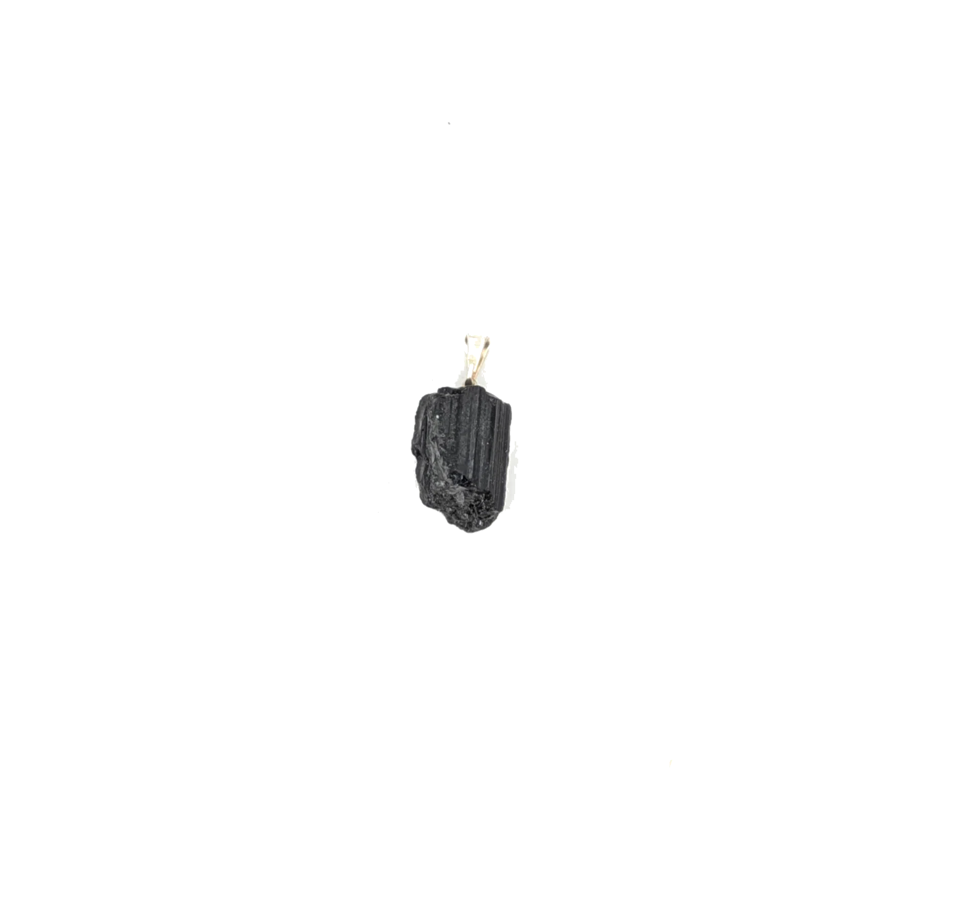 Pendentif en Tourmaline noire