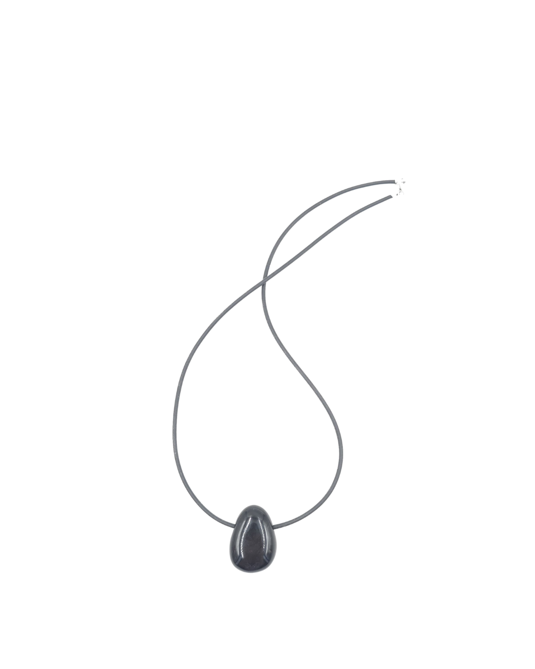 Collier obsidienne