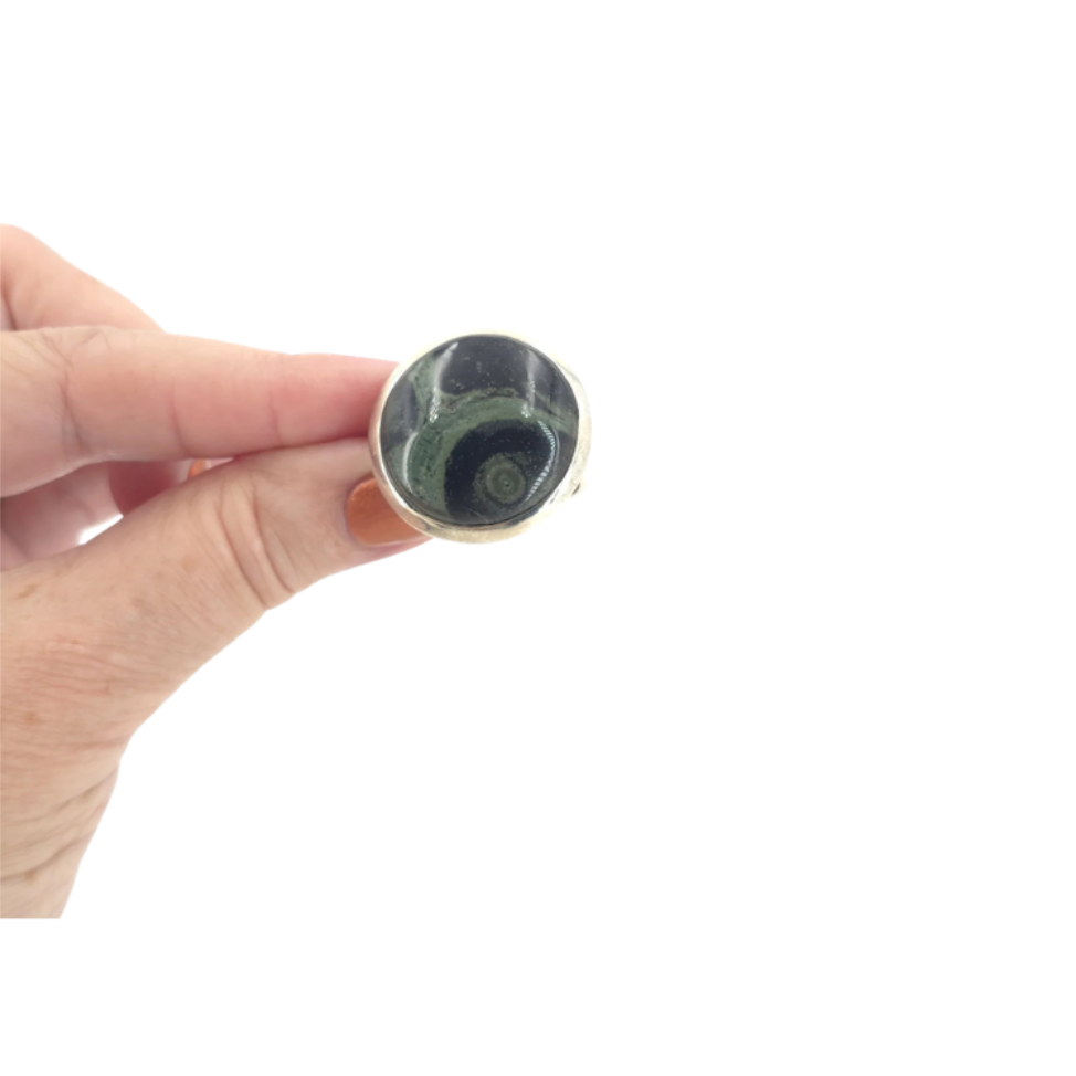 Bague en jaspe kambaba