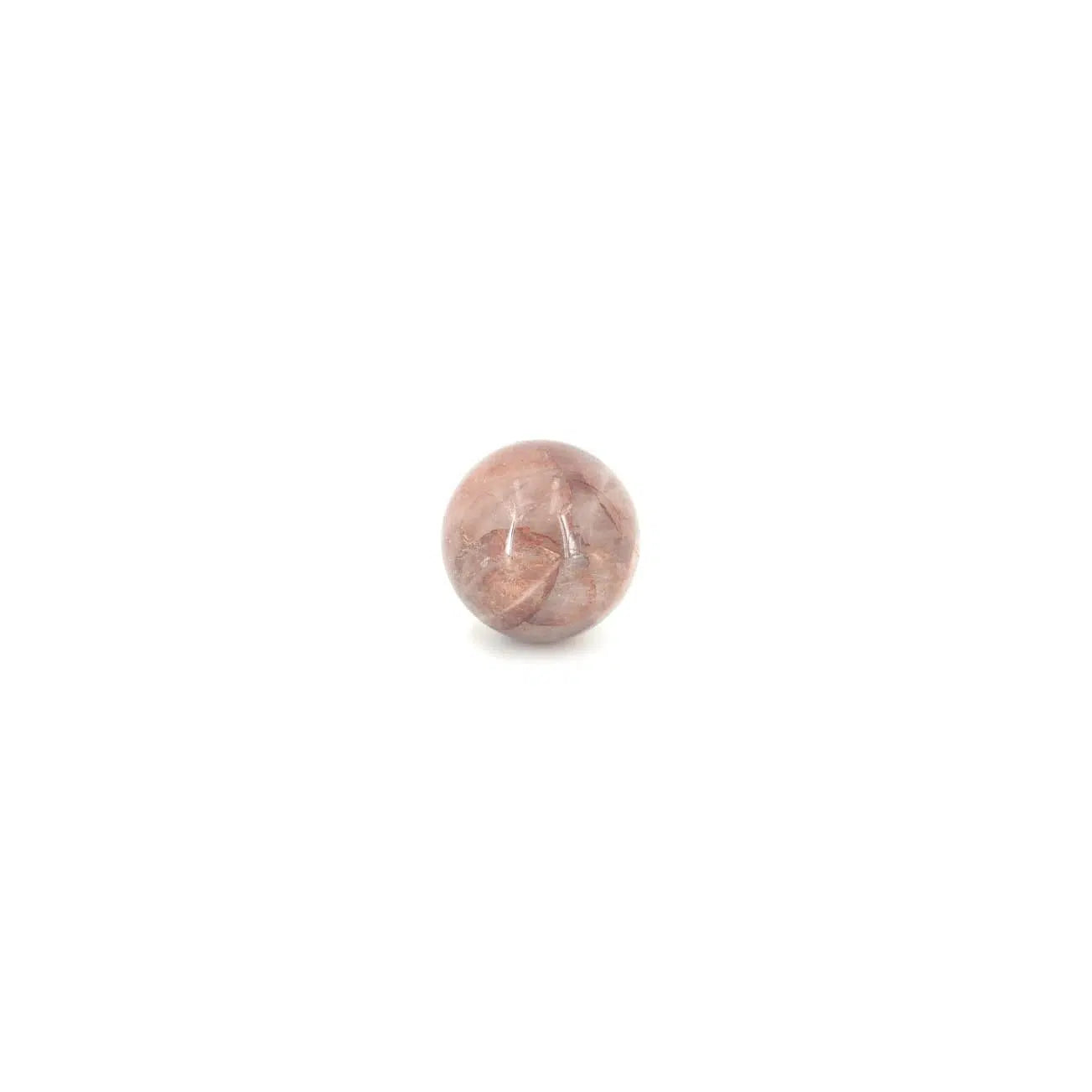 Quartz hematoide rouge 258g