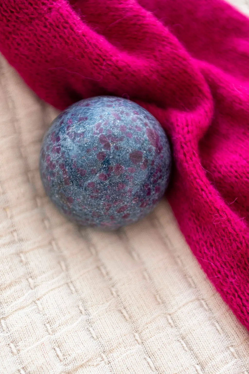Rubis sur cyanite