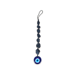 Talisman - Tourmaline noire et oeil protecteur