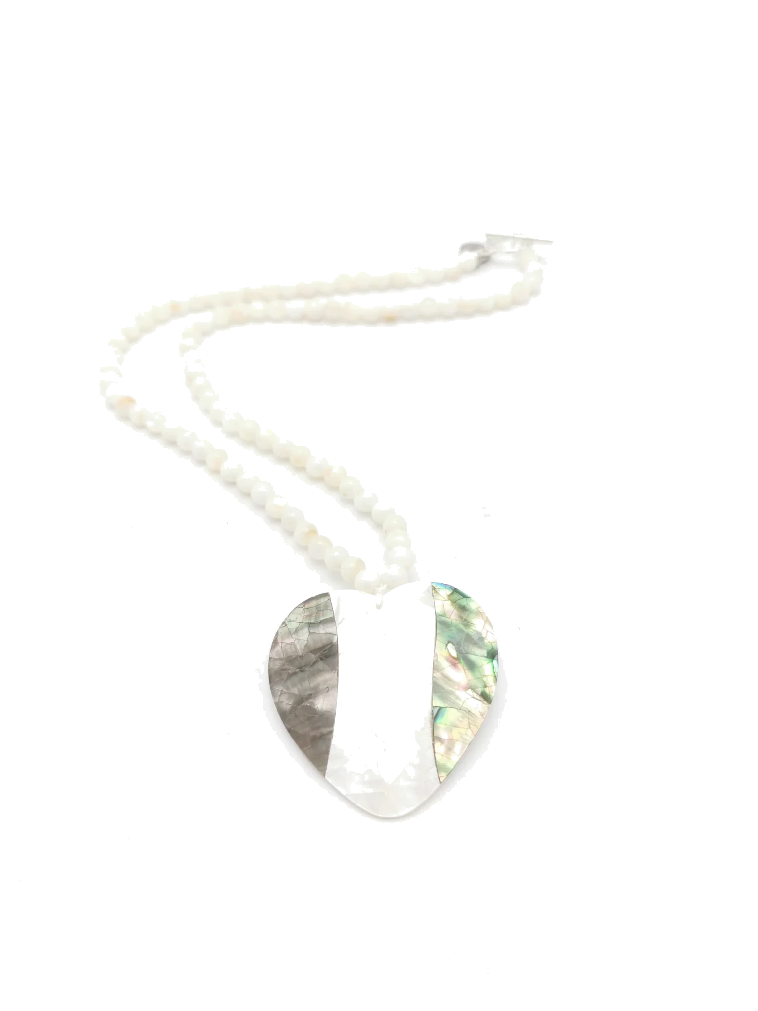 Collier - Coeur de l'Océan Blanc