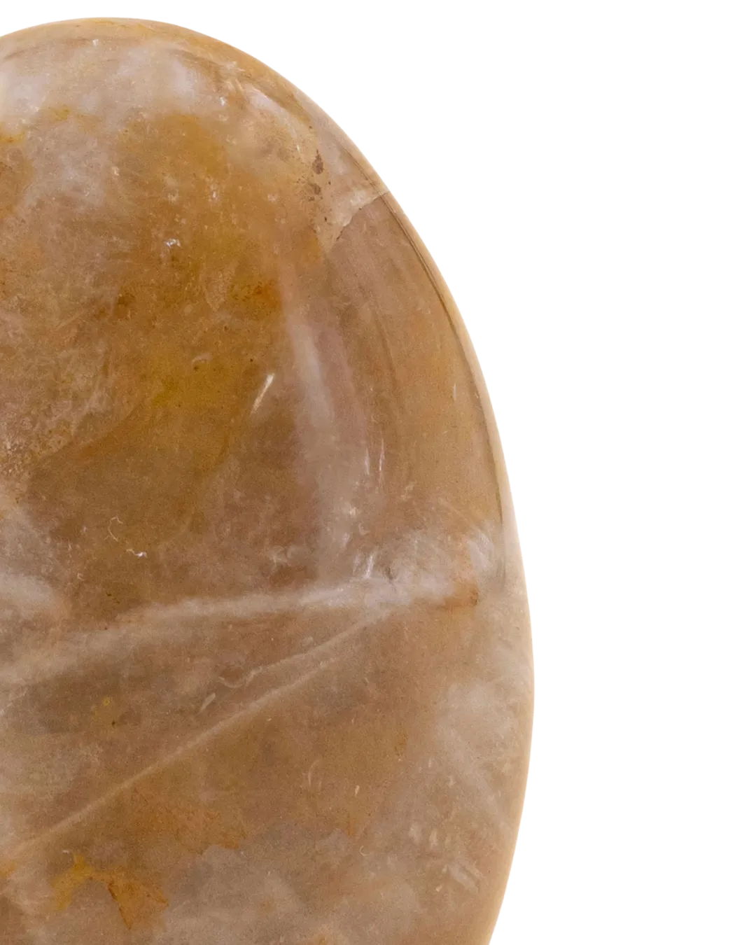 Quartz hématoïde jaune_close-up