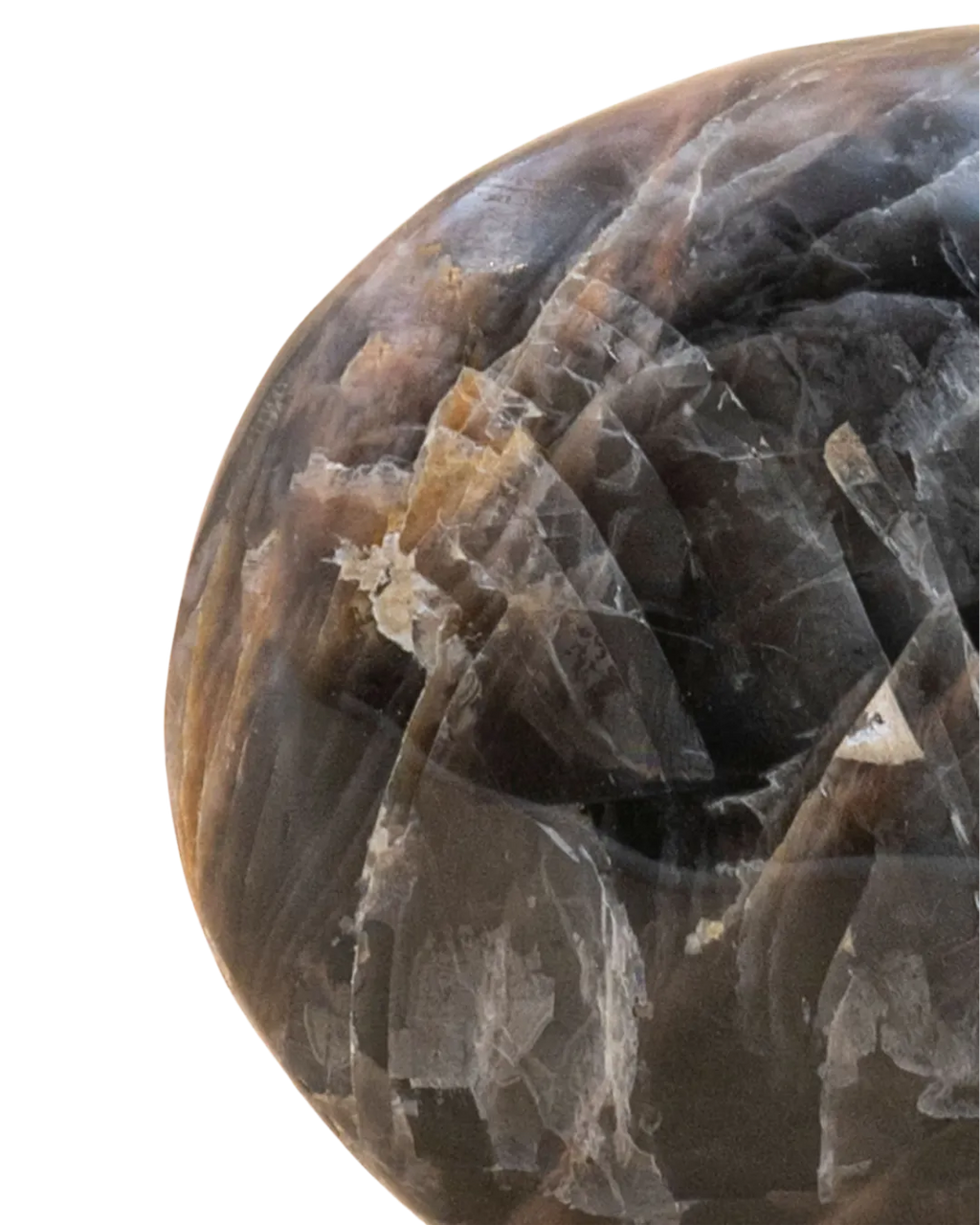 Pierre de lune noire_close-up