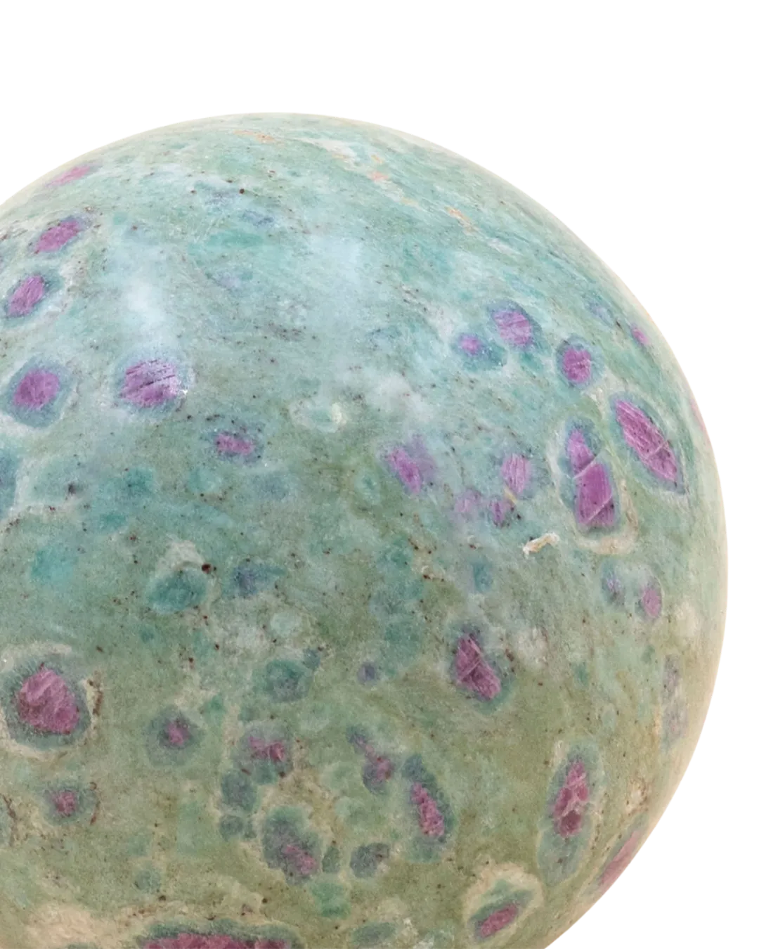 Rubis sur fuschite_close-up